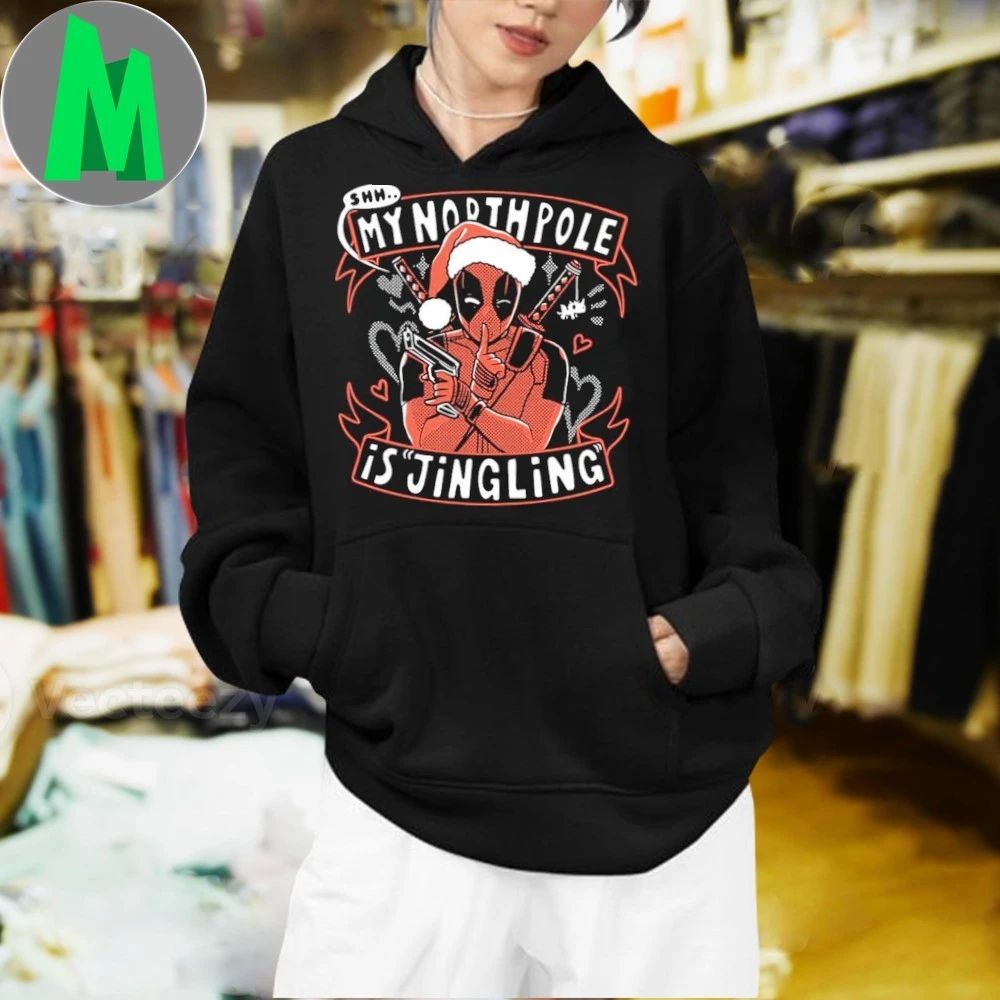 Deadpool Christmas By North Pole Is Jingling Shirt