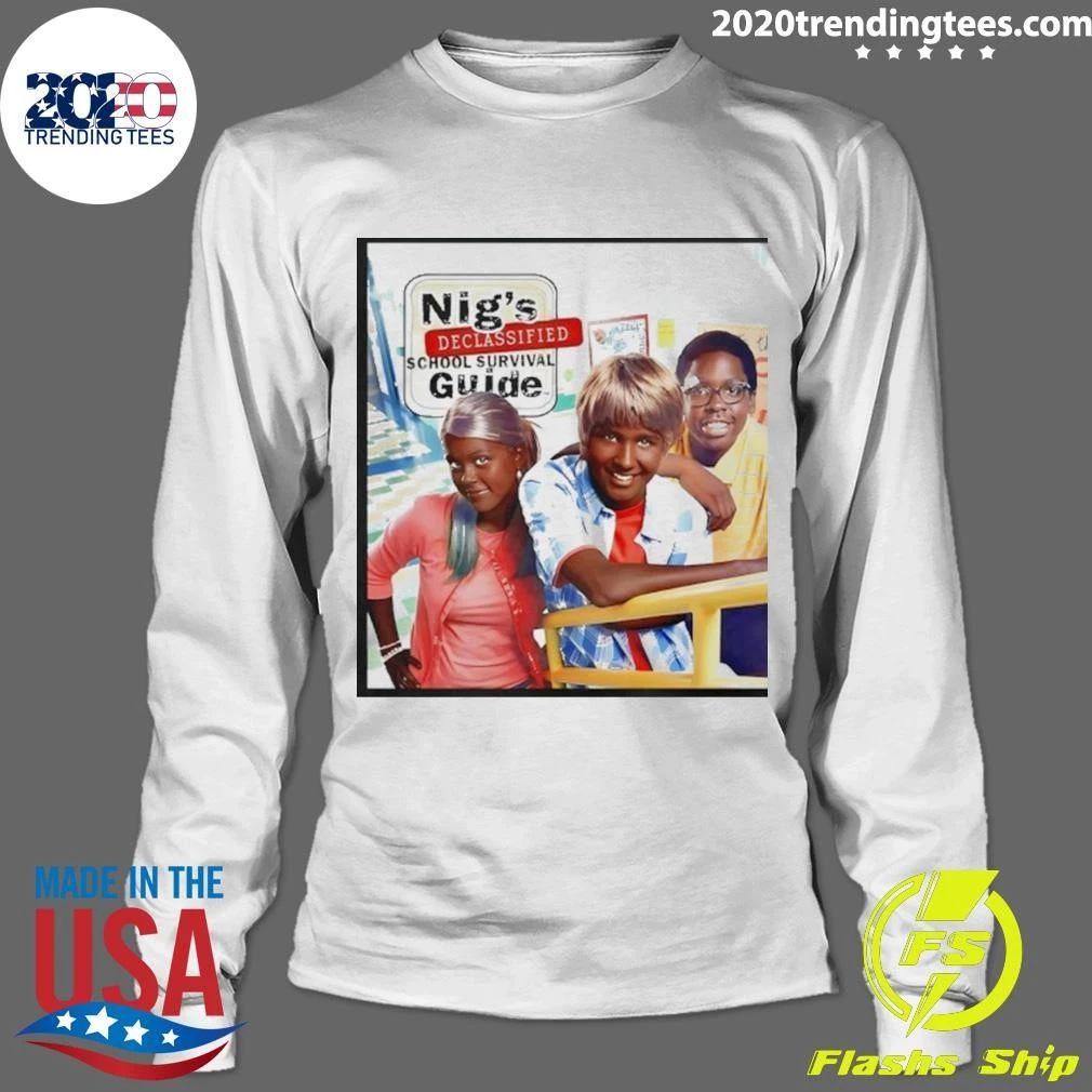 Nig’s Declassified School Survival Guide Parody Meme Shirt