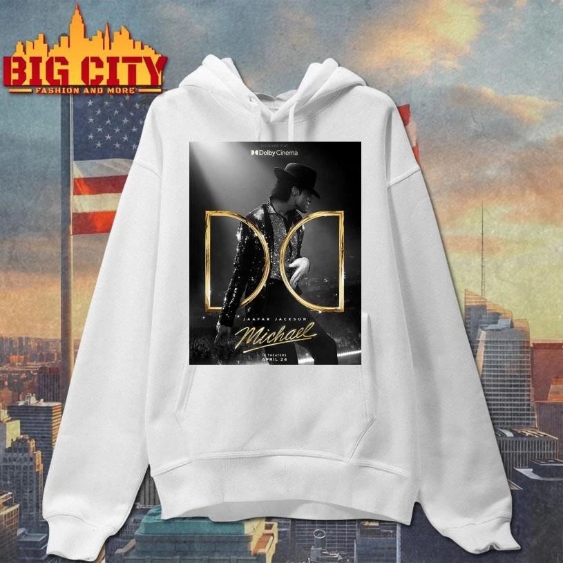 New Poster For Michael Jackson Movie 2026 Dolby Cinema On Theaters April 24 2026 Poster Shirt
