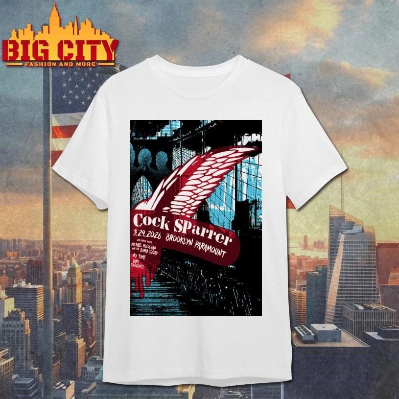 Cock Sparrer 03.29.2026 Brooklyn Paramount Brooklyn, NY Poster Shirt