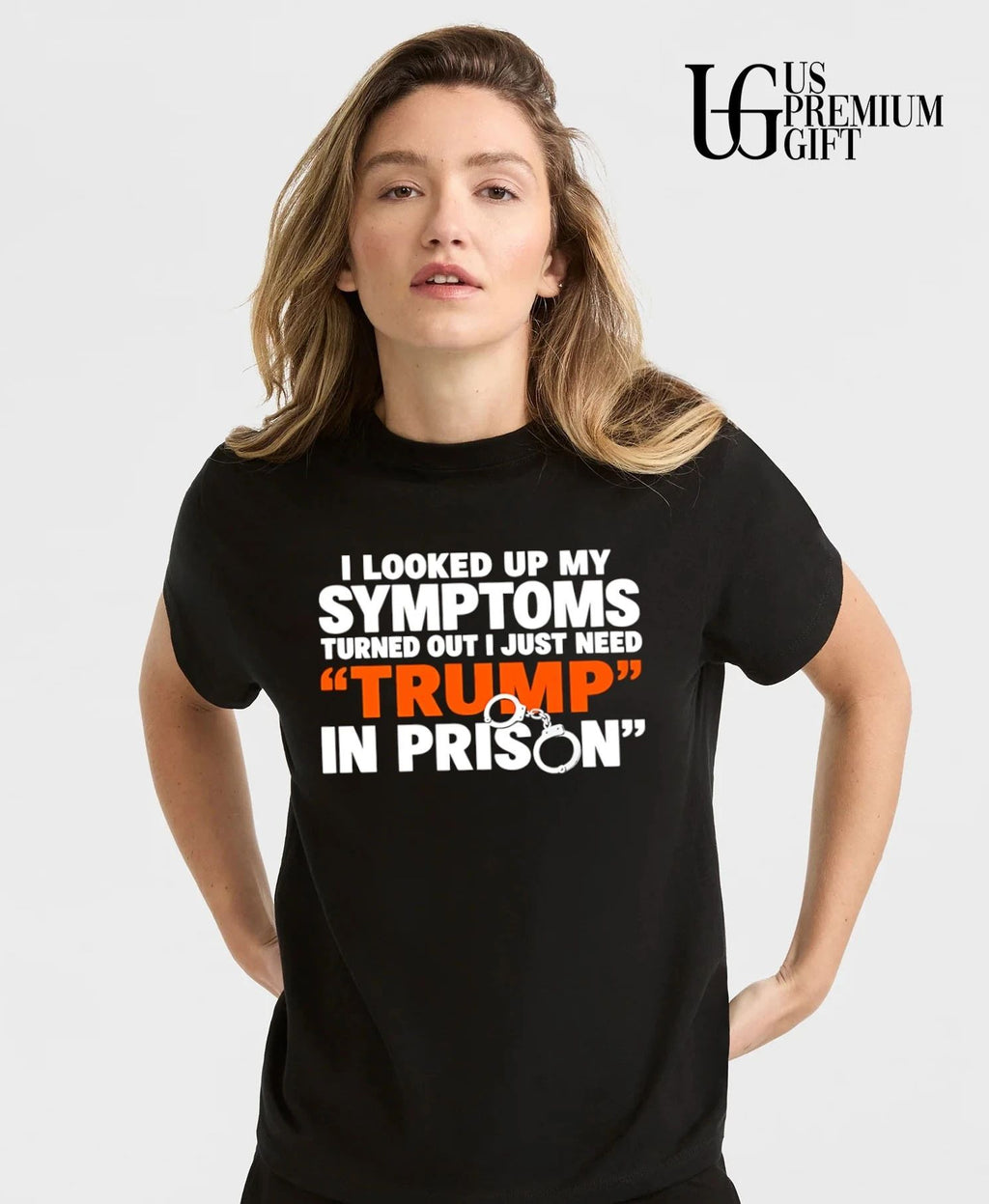 I looked up my Symptoms turned out I just need Trump in Prison shirt