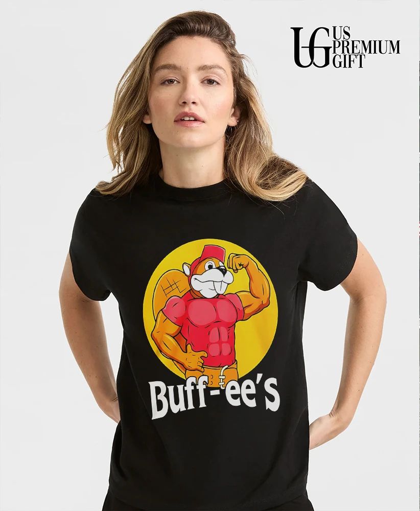 Bucee’s Buff Ees Muscle logo shirt