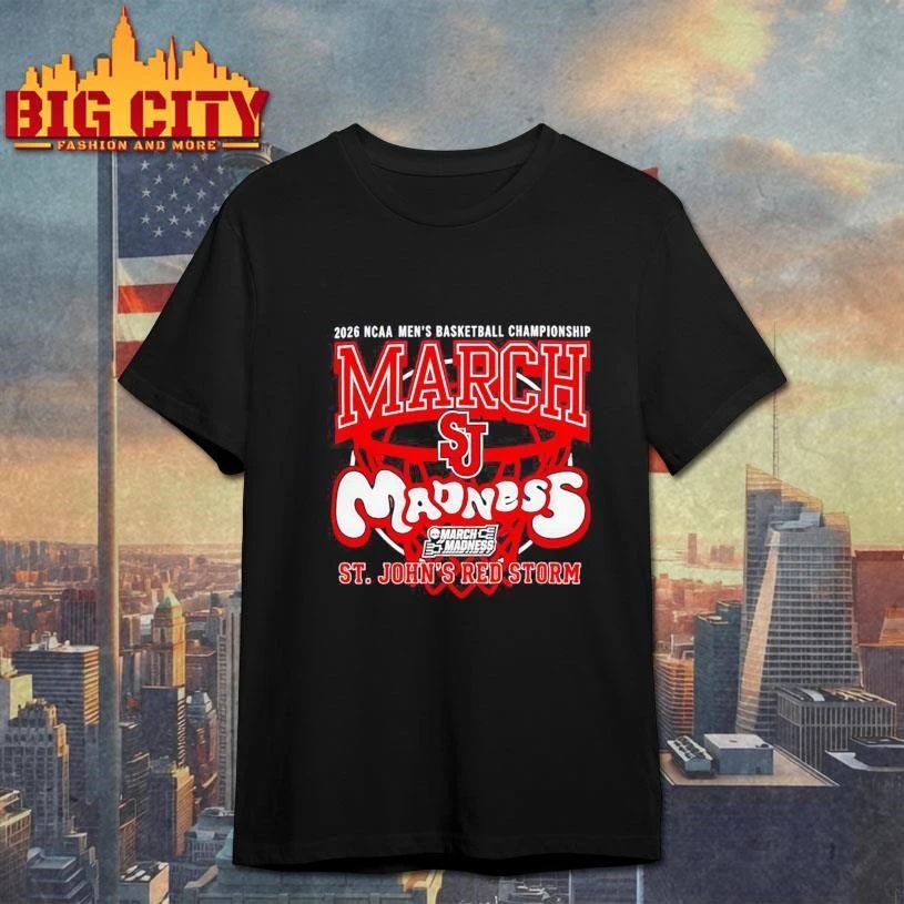 St John Red Storm 2026 NCAA Men’s Basketball Championship March Madness Shirt