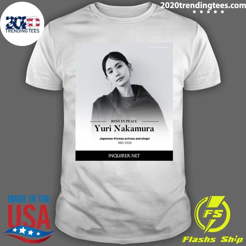 Rest In Peace Yuri Nakamura Japanese-Korean Actress And Singer 1982-2026 Shirt
