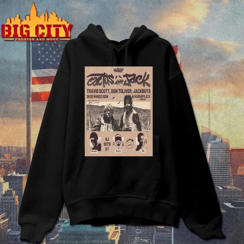 Wrap X Cactus Jack Show With Travis Scott Don Toliver And Jackboys On March 28 2026 Poster Shirt