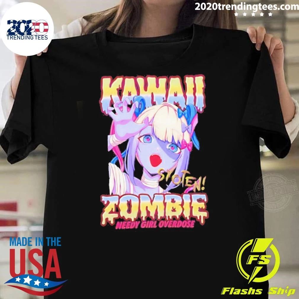 Kangel Needy Girl Overdose Kawaii Syoten Zombie Shirt