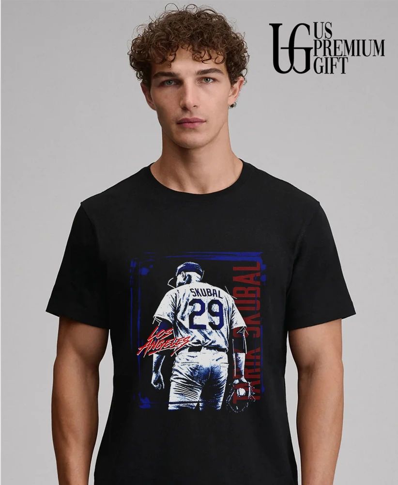 Tarik Skubal Los Angeles Dodgers baseball 2026 Grunge signature shirt
