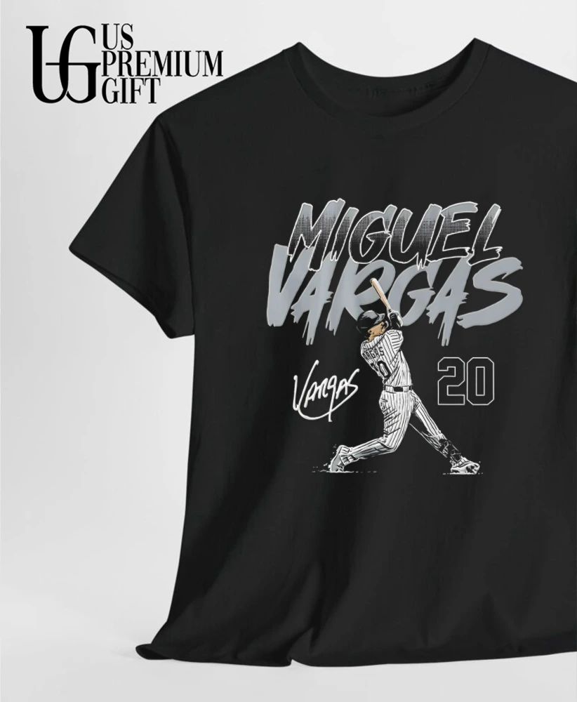 Miguel Vargas Chicago White Sox baseball slugger swing signature shirt