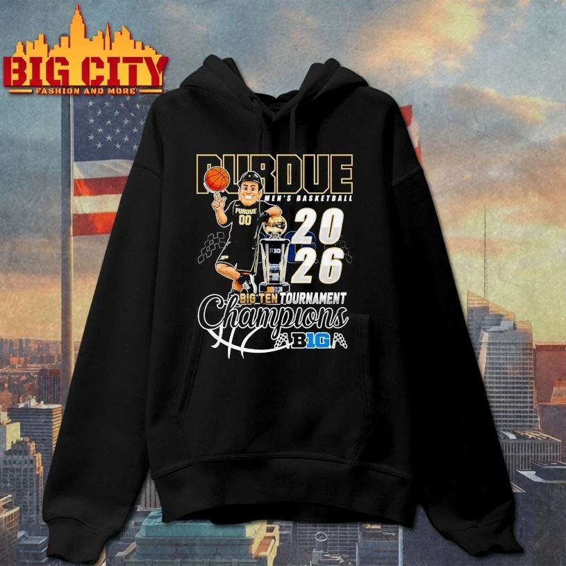 Purdue Men’s basketball 2026 big ten tournament champions T-shirt