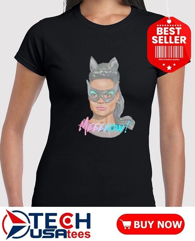 Catwoman Eartha Kitt Cat Lady shirt