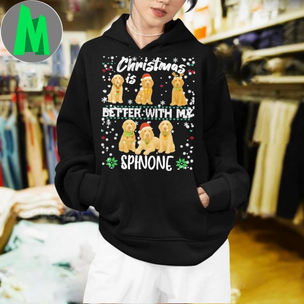 Christmas is better with Spinone Shirt