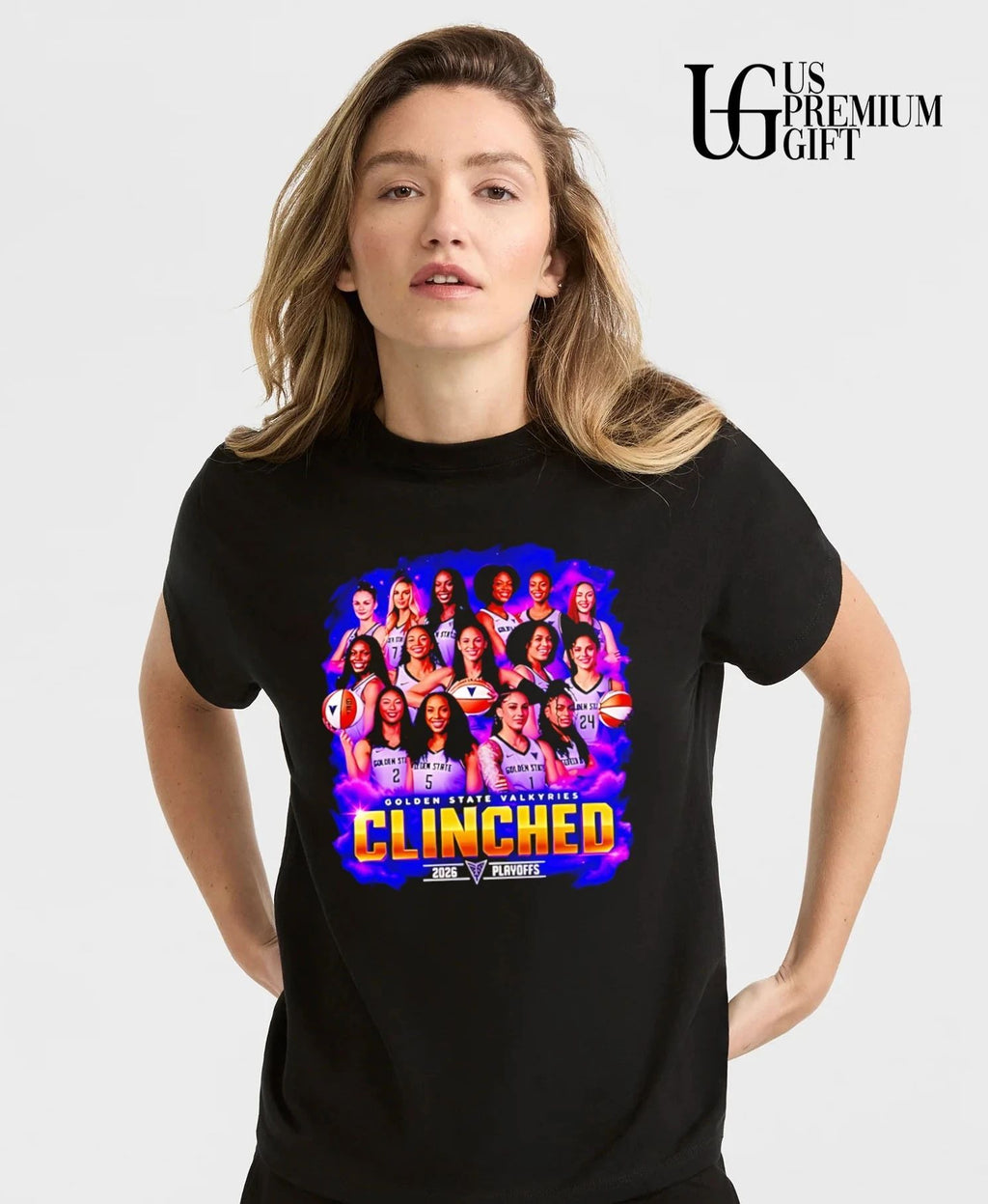Golden State Valkyries Clinched 2026 Playoffs shirt