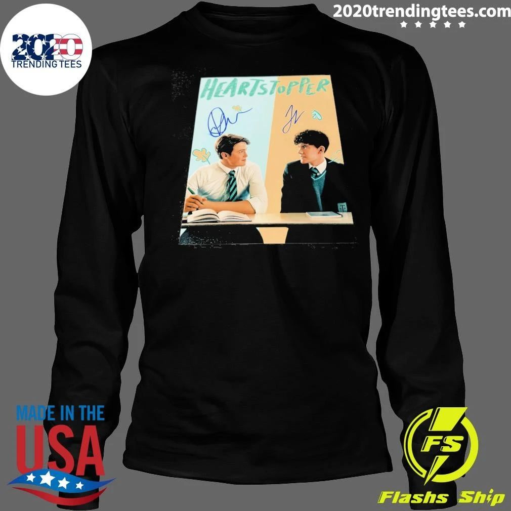Joe Locke and Kit Connor Authentic Heartstopper Shirt
