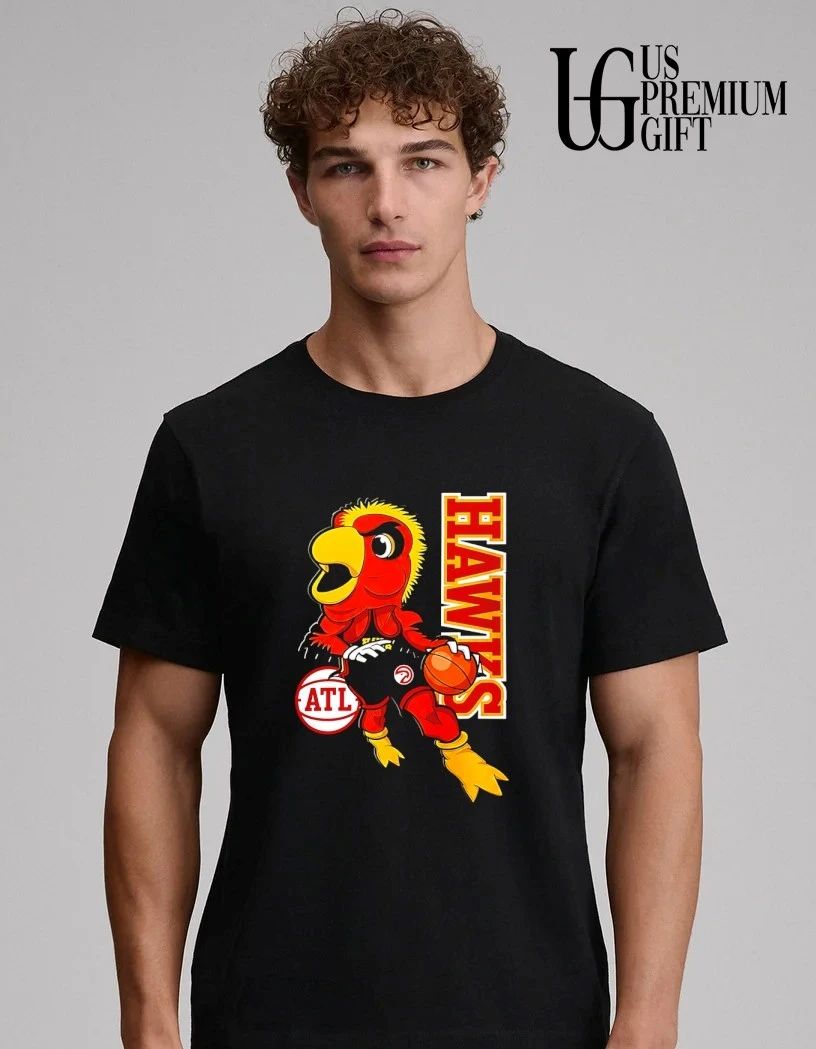 Harry the Hawk Atlanta Hawks Bird shirt