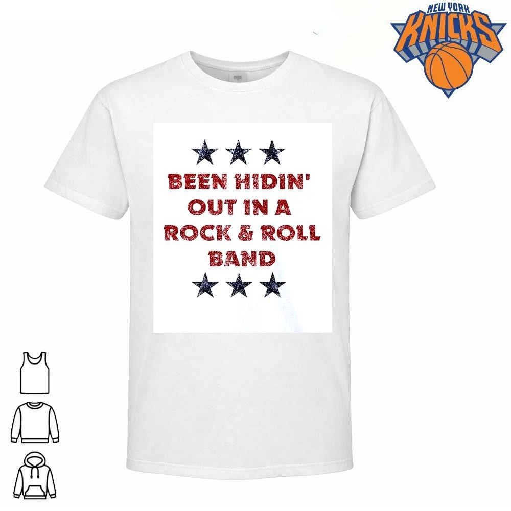 Rock and Roll Hall of Fame Been Hidin’ Out in a Rock & Roll Band 4 of July shirt