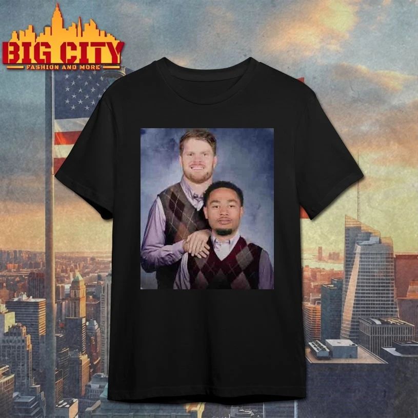 Sam Darnold and Jaxon Smith Step brothers T-shirt