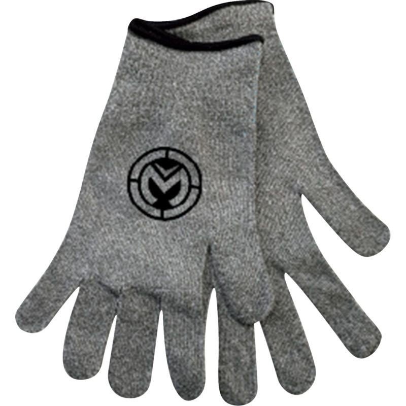 MOOSE OFFROAD Moose Full Finger Glove Liners – Heather Gray – Large 3330-8357