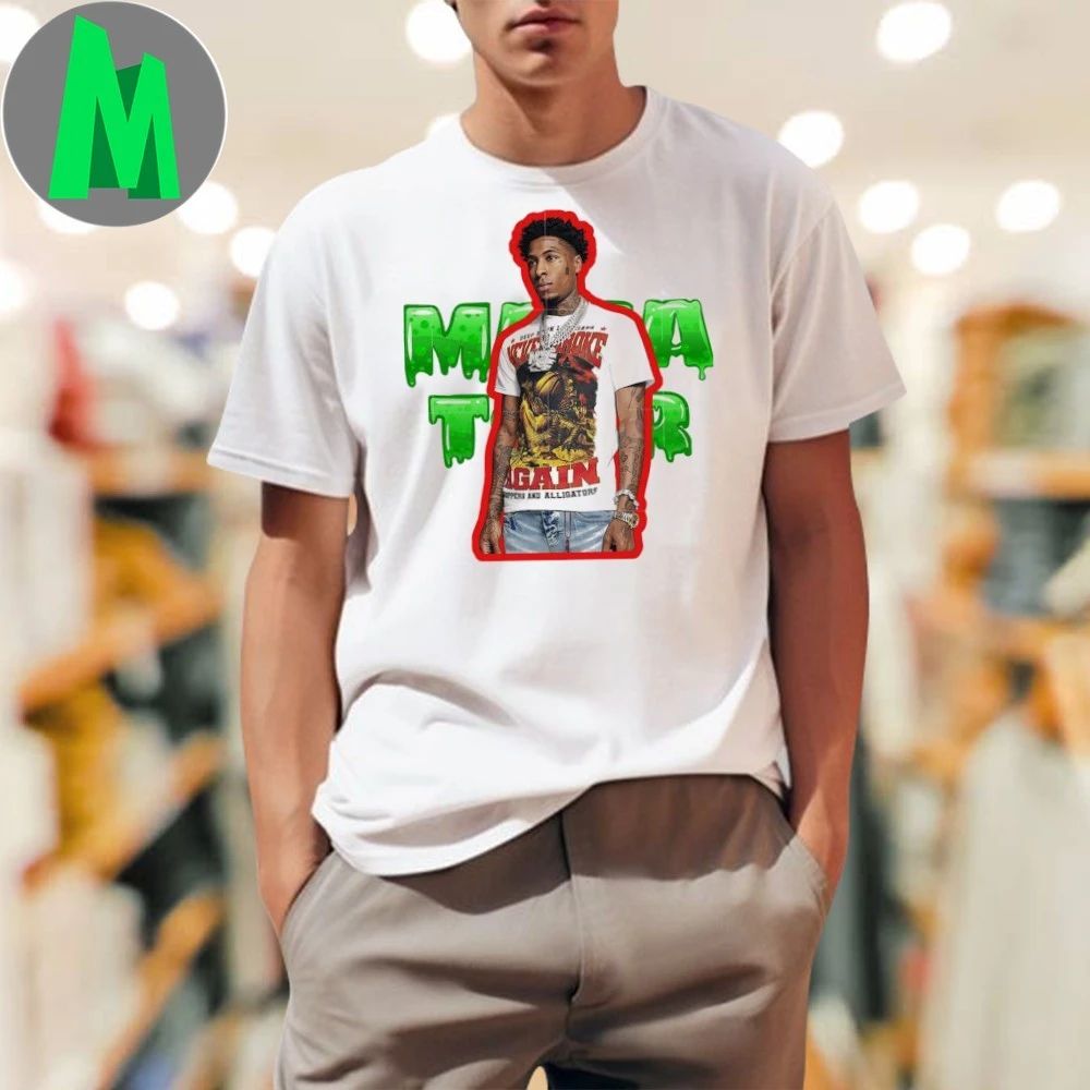 Masa Tour NBA YoungBoy 2025 Shirt