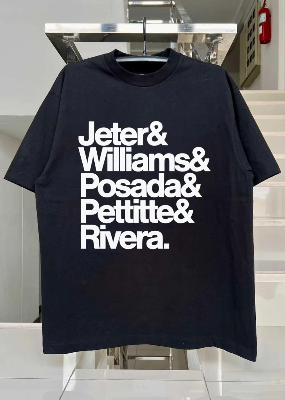 Jeter Williams Posada Pettitte Rivera New York Yankees T-Shirt