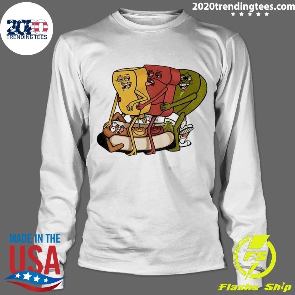 Dogging With Mustard Ketchup And Relish Shirt