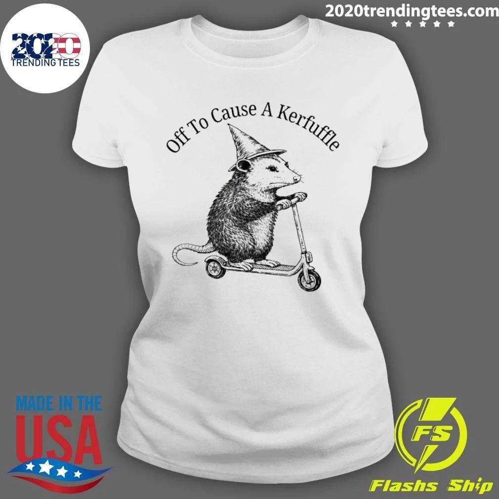 Opossum Off To Cause A Kerfuffle Possum Shirt