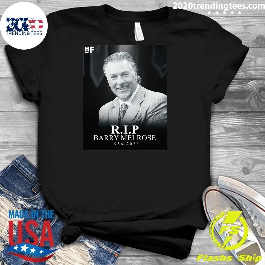 Barry Melrose, the former NHL player, Kings coach and longtime ESPN analyst, has died at the age of 70 Shirt