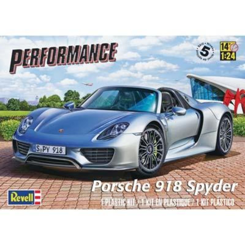 1/24 Porsche 918 Spyder Plastic Model Kit