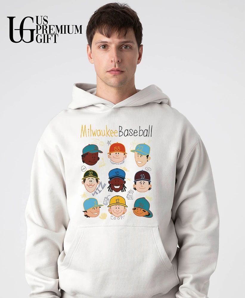 Milwaukee player baseball kids funny shirt