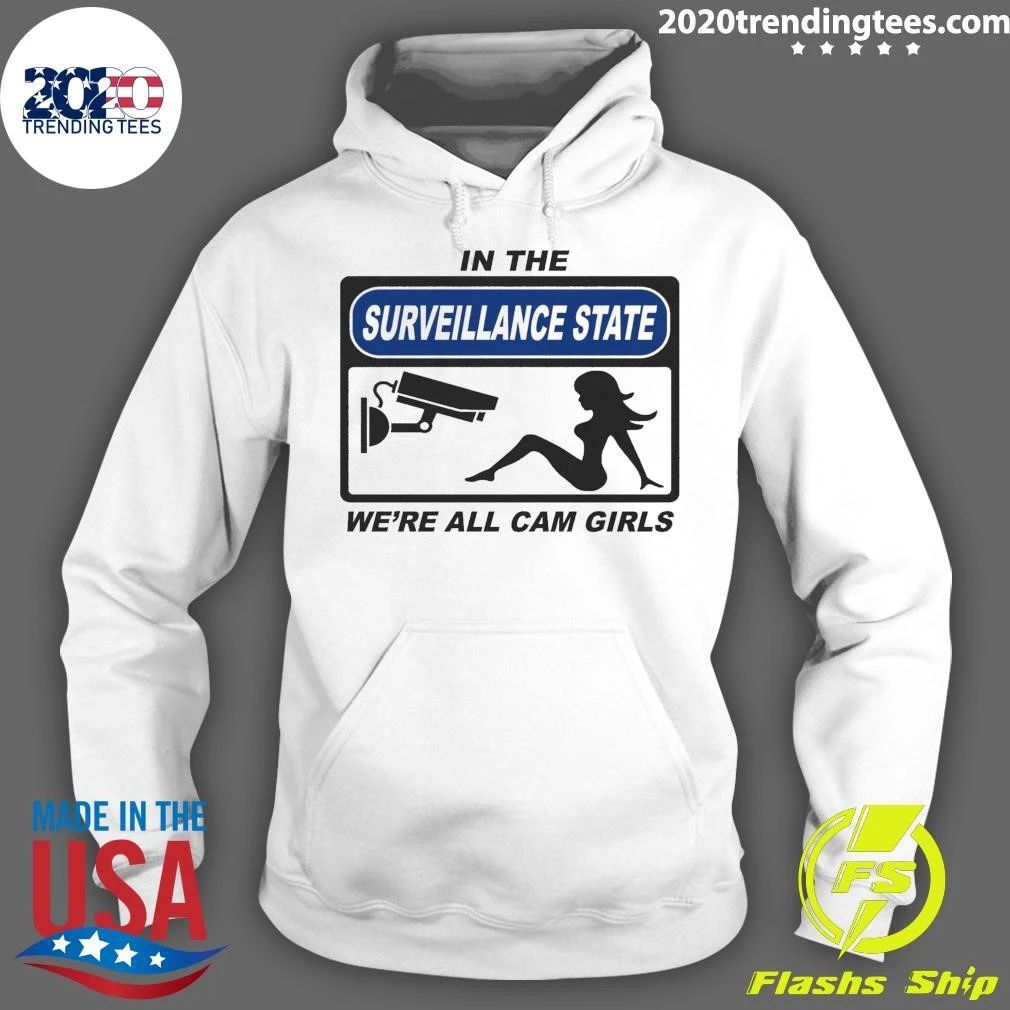 In the Surveillance State We’re All Cam Girls Baby Tee Shirt