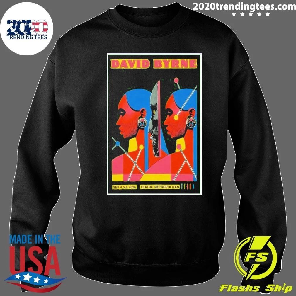David Byrne Mexico Event September 4 5 6 2026 Shirt