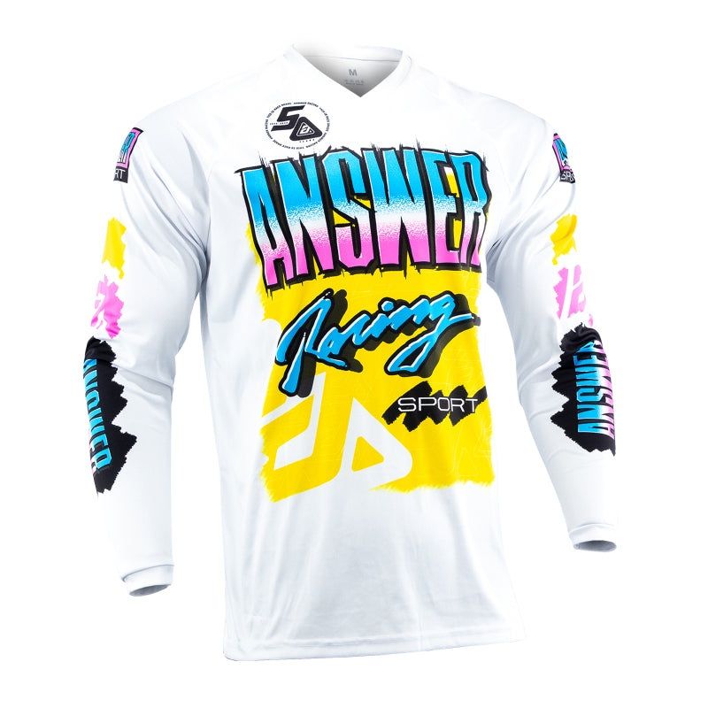 Answer 26 LE Syncron Artifacts Jersey 50 Years Neon Yellow/White/Blue – 2XL