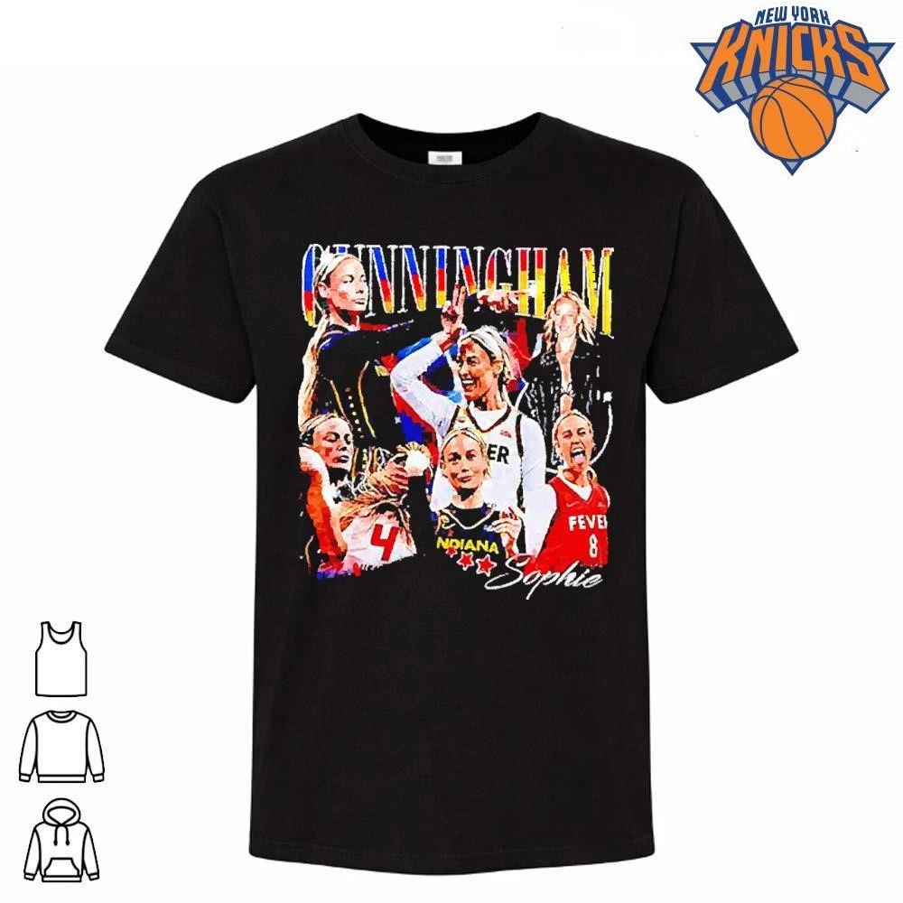 Sophie Cunningham Indiana Fever Moment Collage T Shirt