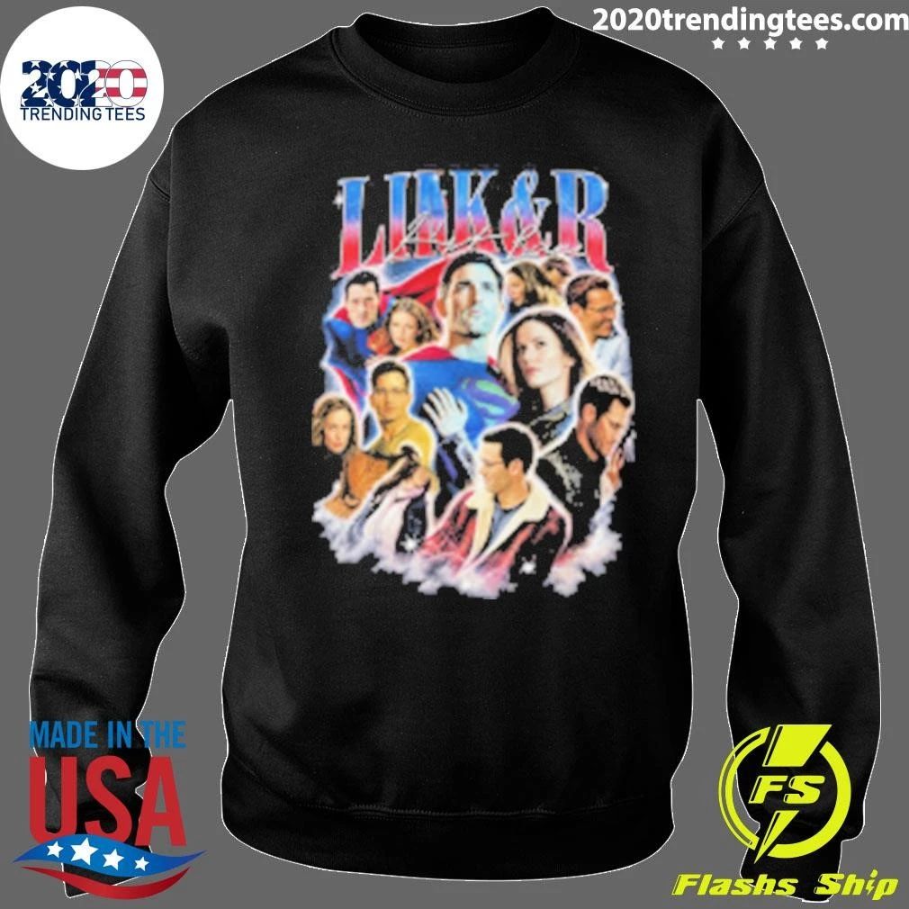 LIAK&R Superman & Lois Vintage Bootleg Shirt