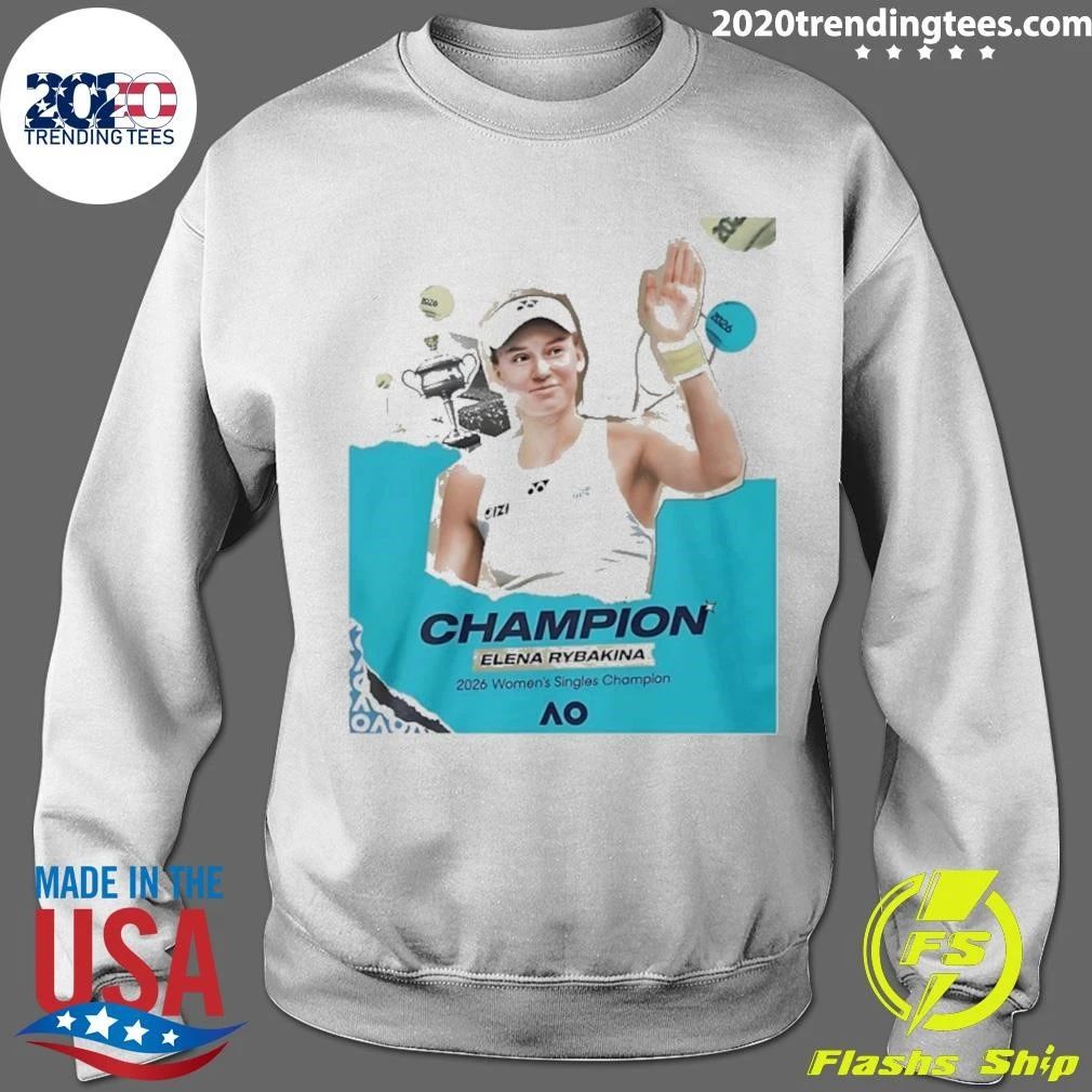 Elena Rybakina 2026 Women’s Tennis Champion Shirt