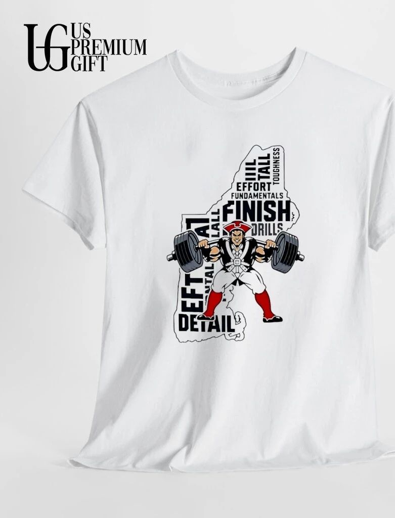 Pat Patriot Colonial Barbell shirt