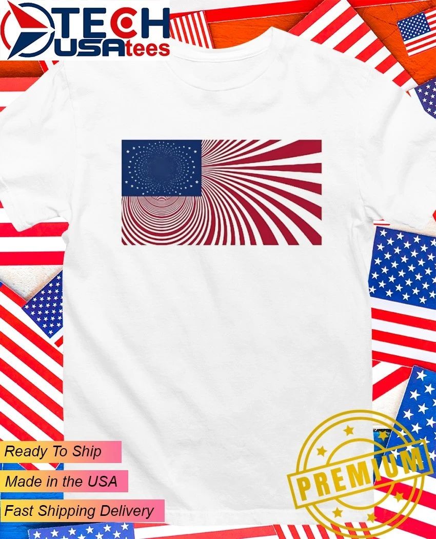 Hyperamerica American flag shirt