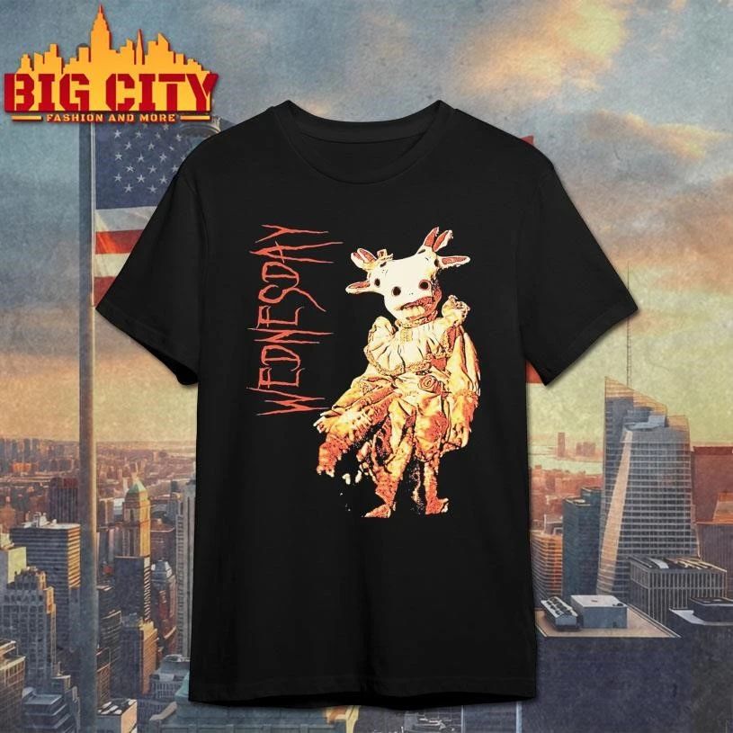 ednesday Standing Doll Scary Shirt