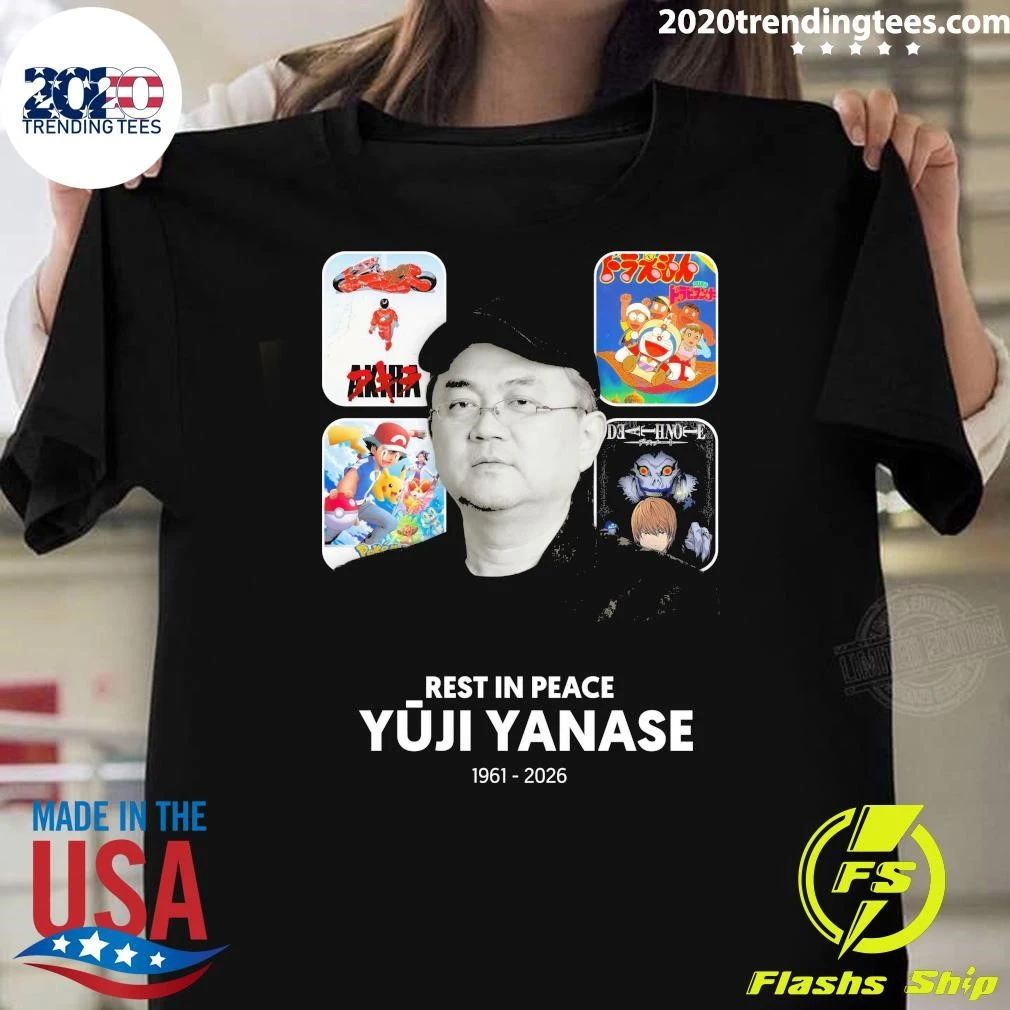 Rest In Peace Yūji Yanase 1961-2026 Shirt