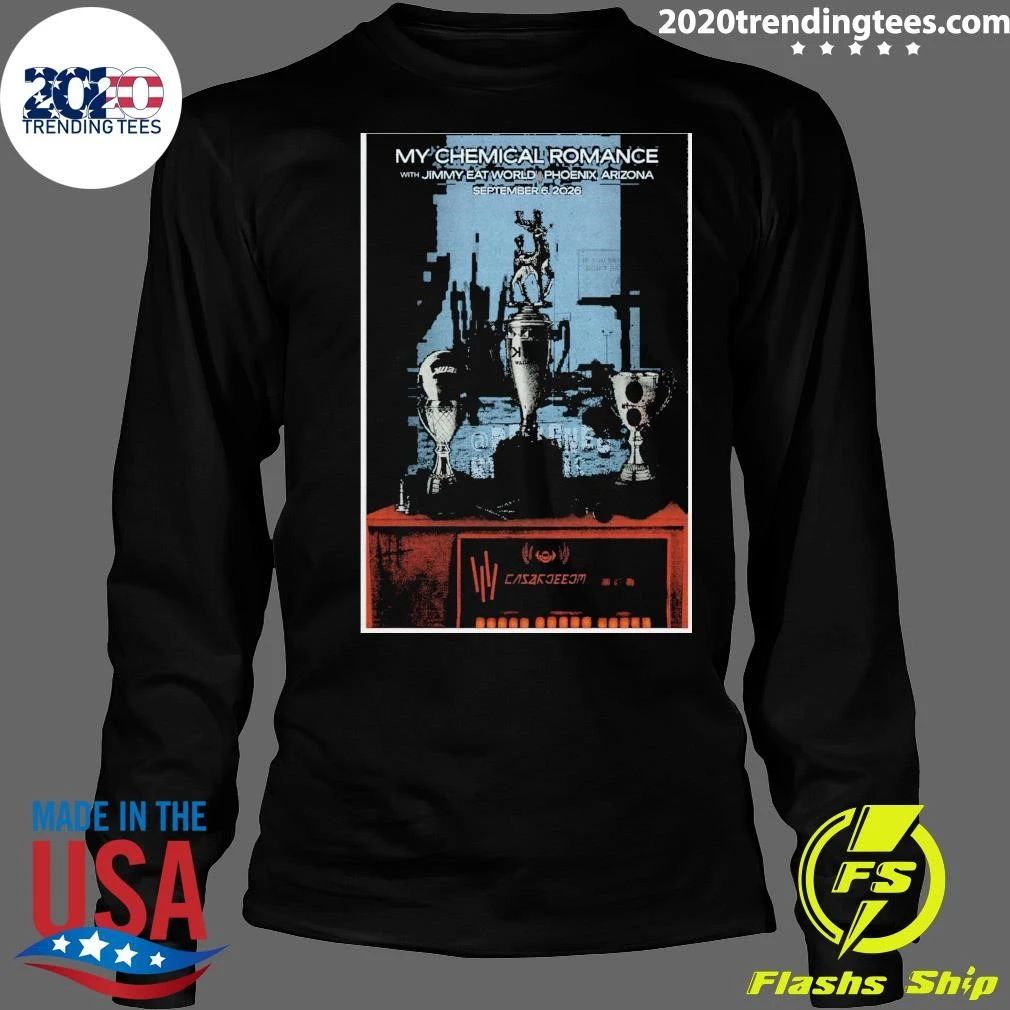 My Chemical Romance July 04 2026 Concert Bellahouston Park Shirt