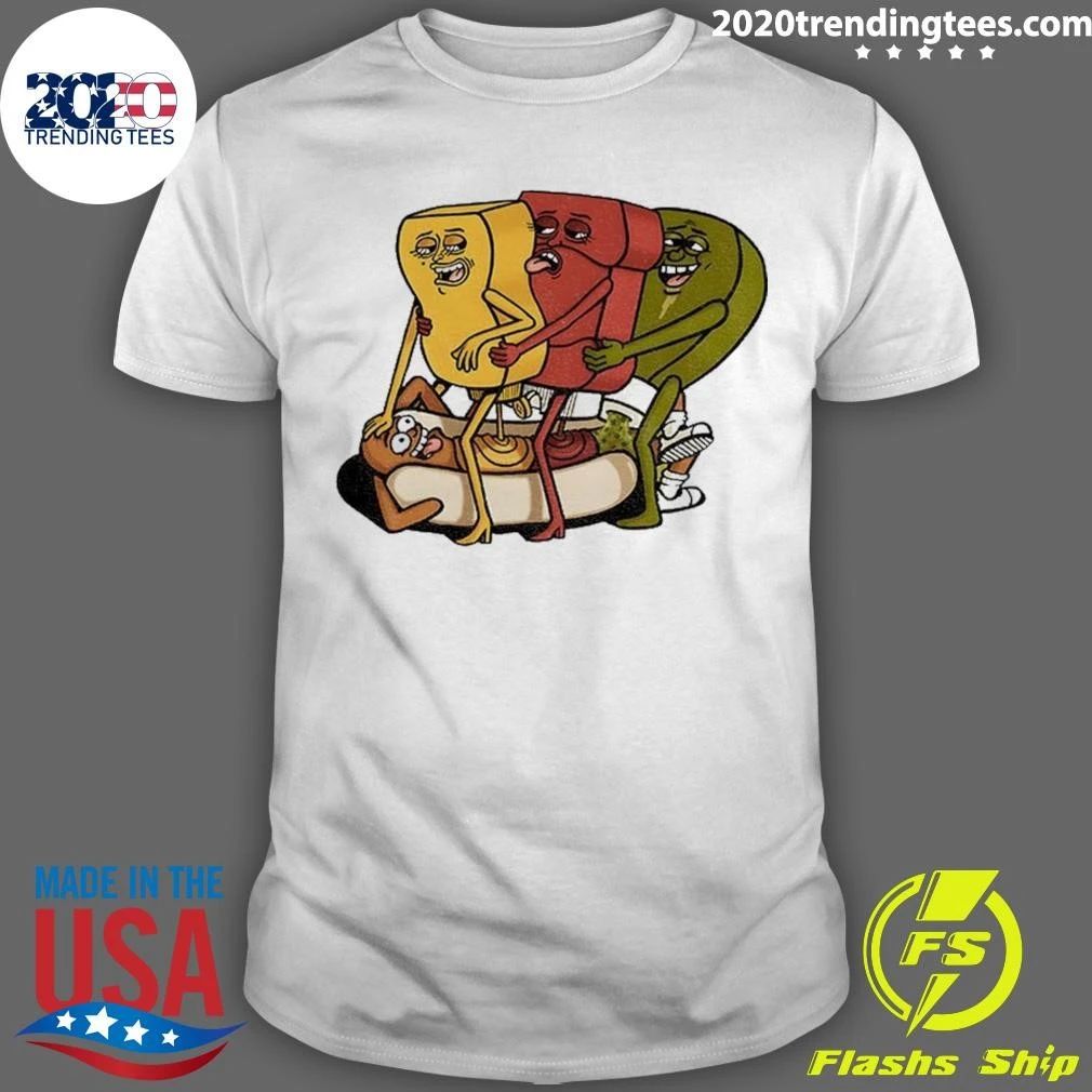 Dogging With Mustard Ketchup And Relish Shirt