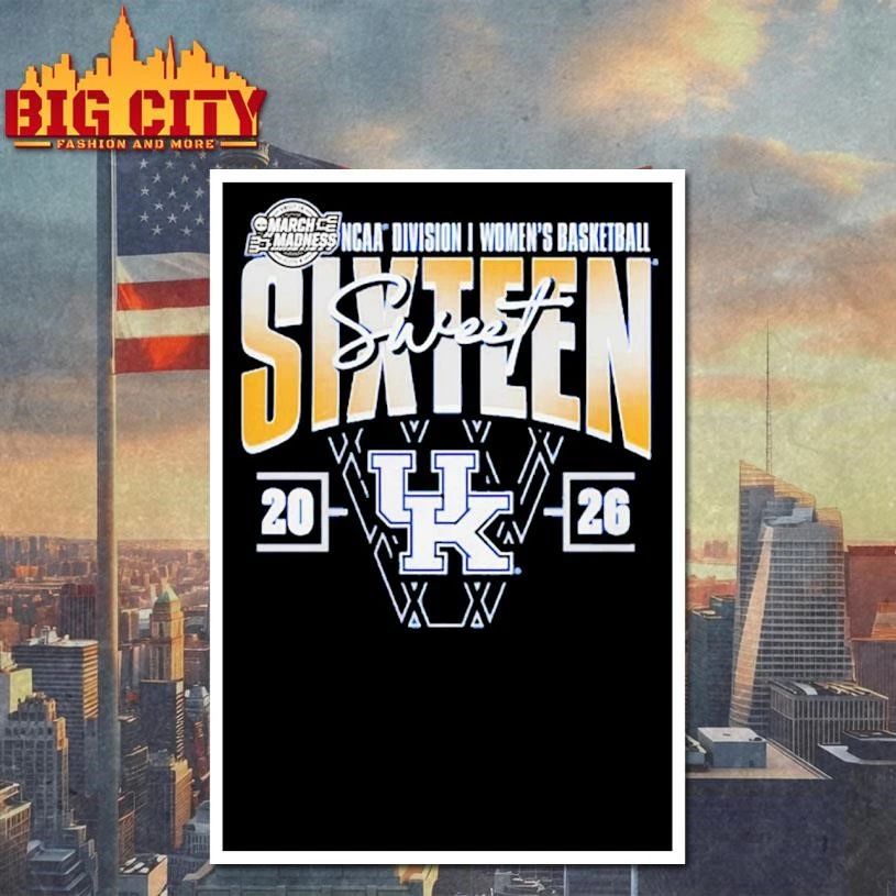 Kentucky Wildcats Women’s 2026 NCAA Women’s Basketball Tournament March Madness Sweet College Shirt