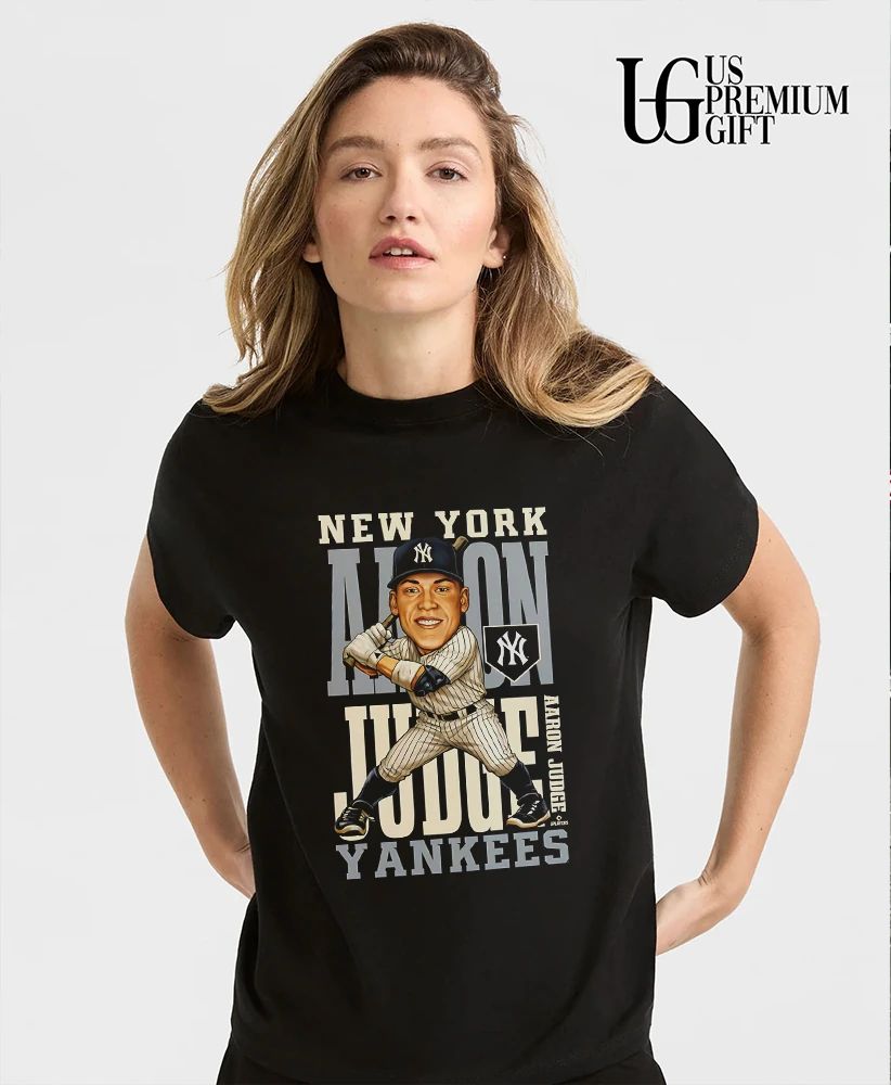 Aaron Judge New York Yankees baseball 2026 caricature shirt