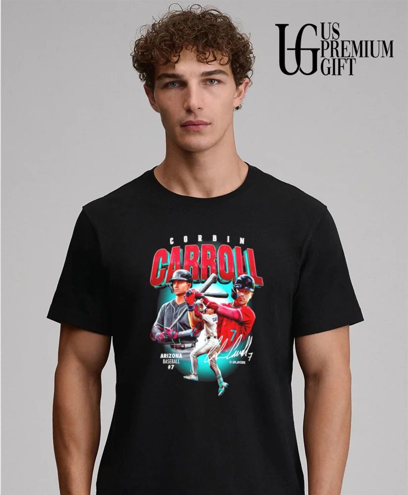 Corbin Carroll Arizona Diamondbacks baseball signature shirt