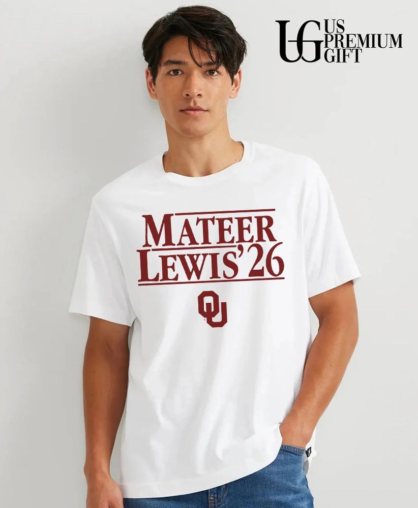 Michael Mateer and Taylor Lewis Oklahoma Sooners College Football MATEER LEWIS ’26 shirt
