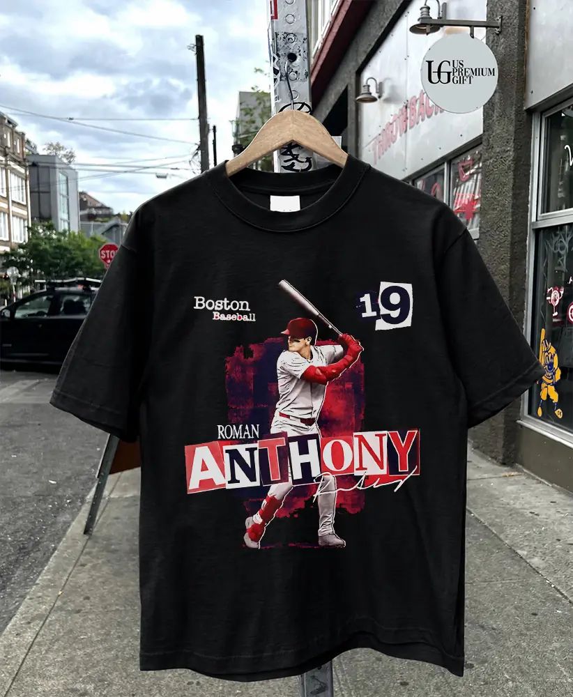 Roman Anthony Boston Red Sox baseball Cutout 2026 signature shirt