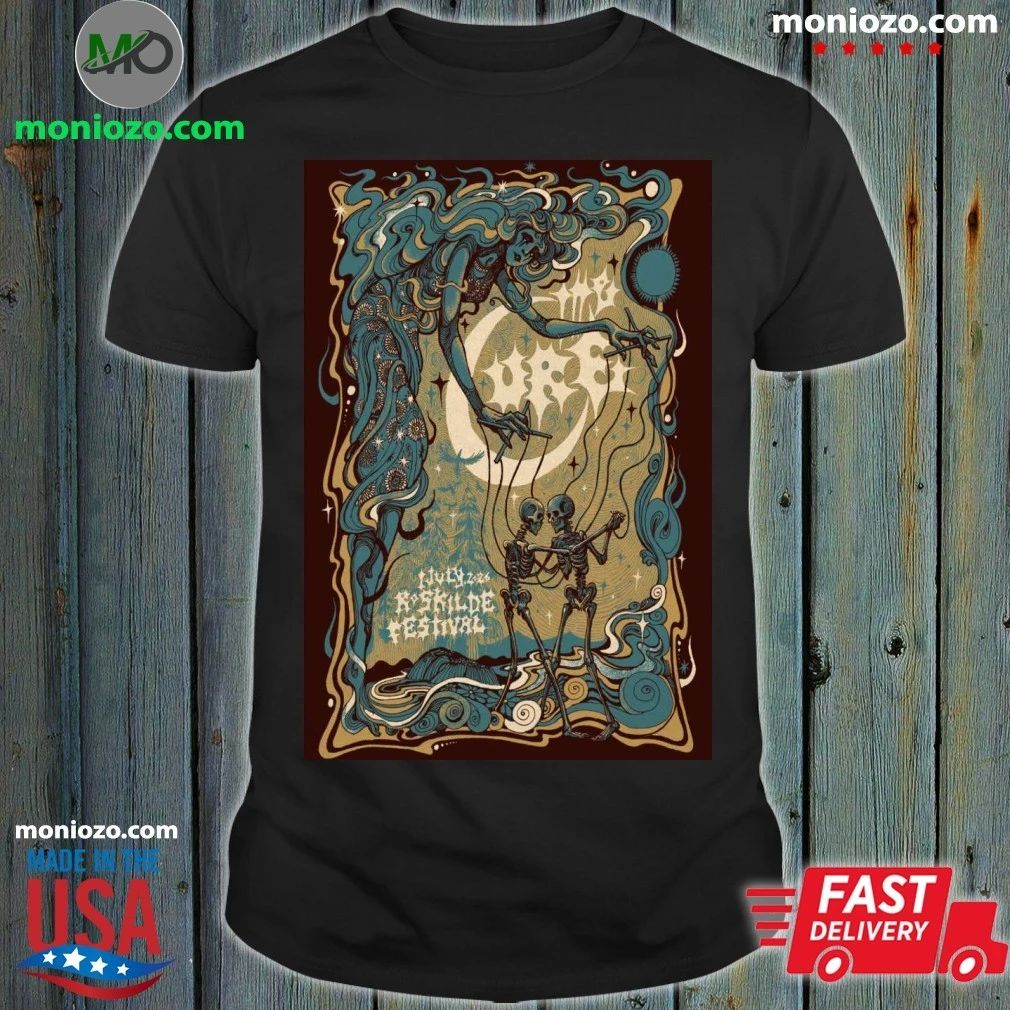 The Cure Roskilde Festival In Roskilde Denmark Jul 1 2026 Poster Shirt