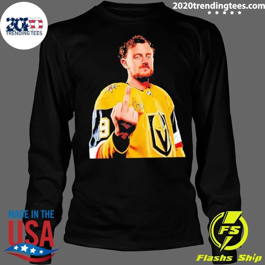 Jack Eichel Vegas Golden Knights Hockey Middle Finger Shirt