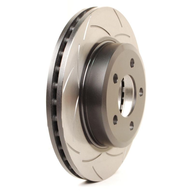 DBA – Street Series T2 Slotted Front Brake Rotor – Subaru STI 04-16