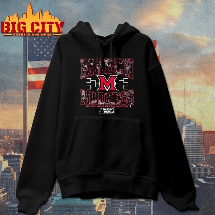 March Madness Miami (OH) RedHawks 2026 NCAA Women’s basketball championship T-shirt