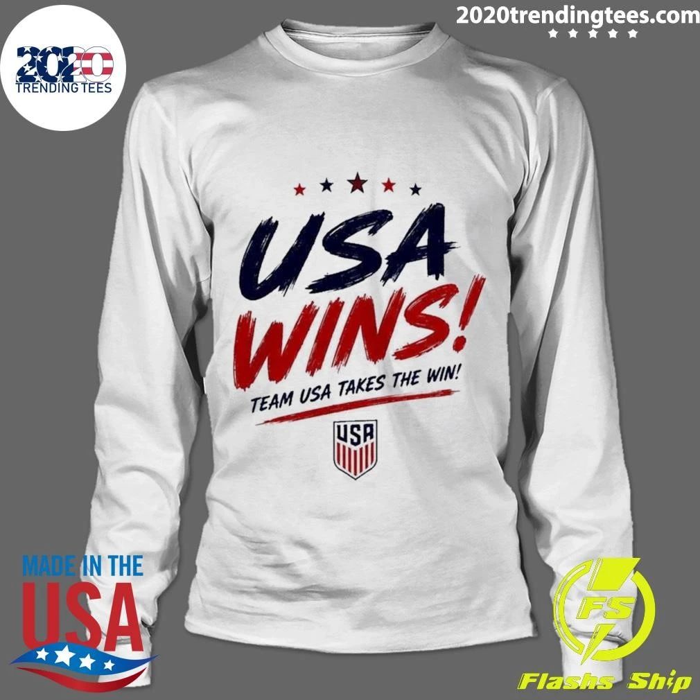 USA Wins Team USA Takes The Win Basketball World Cup 2026 Shirt